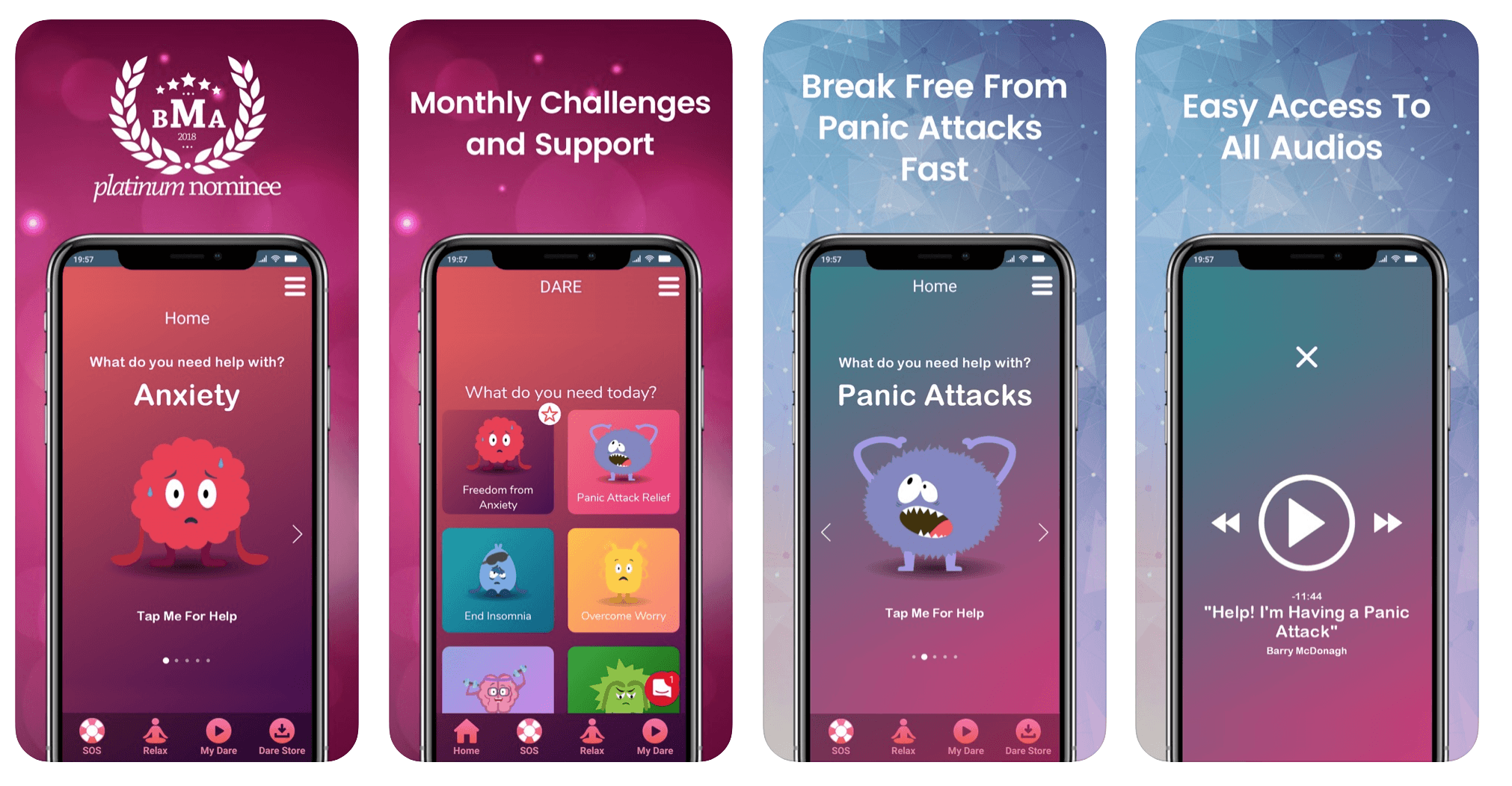 Dare meditation app review ASD Market Week
