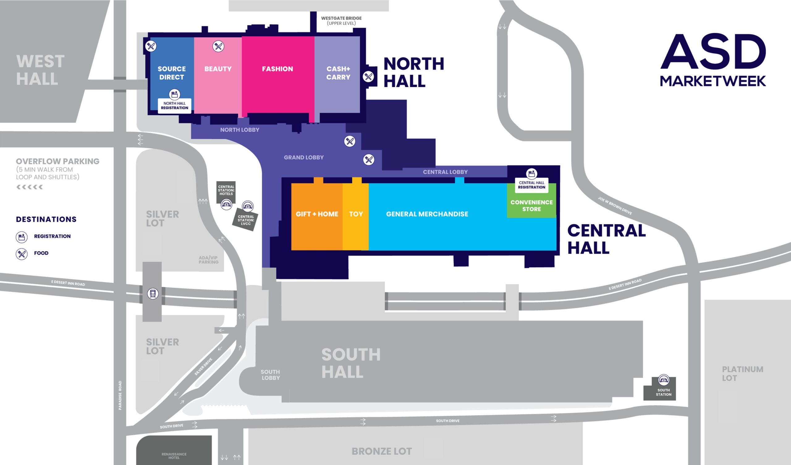 Overview Map for Web Page
