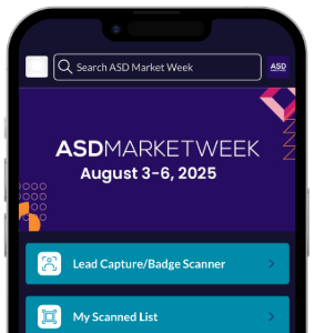 ASD Mobile App Home Screen Mockup