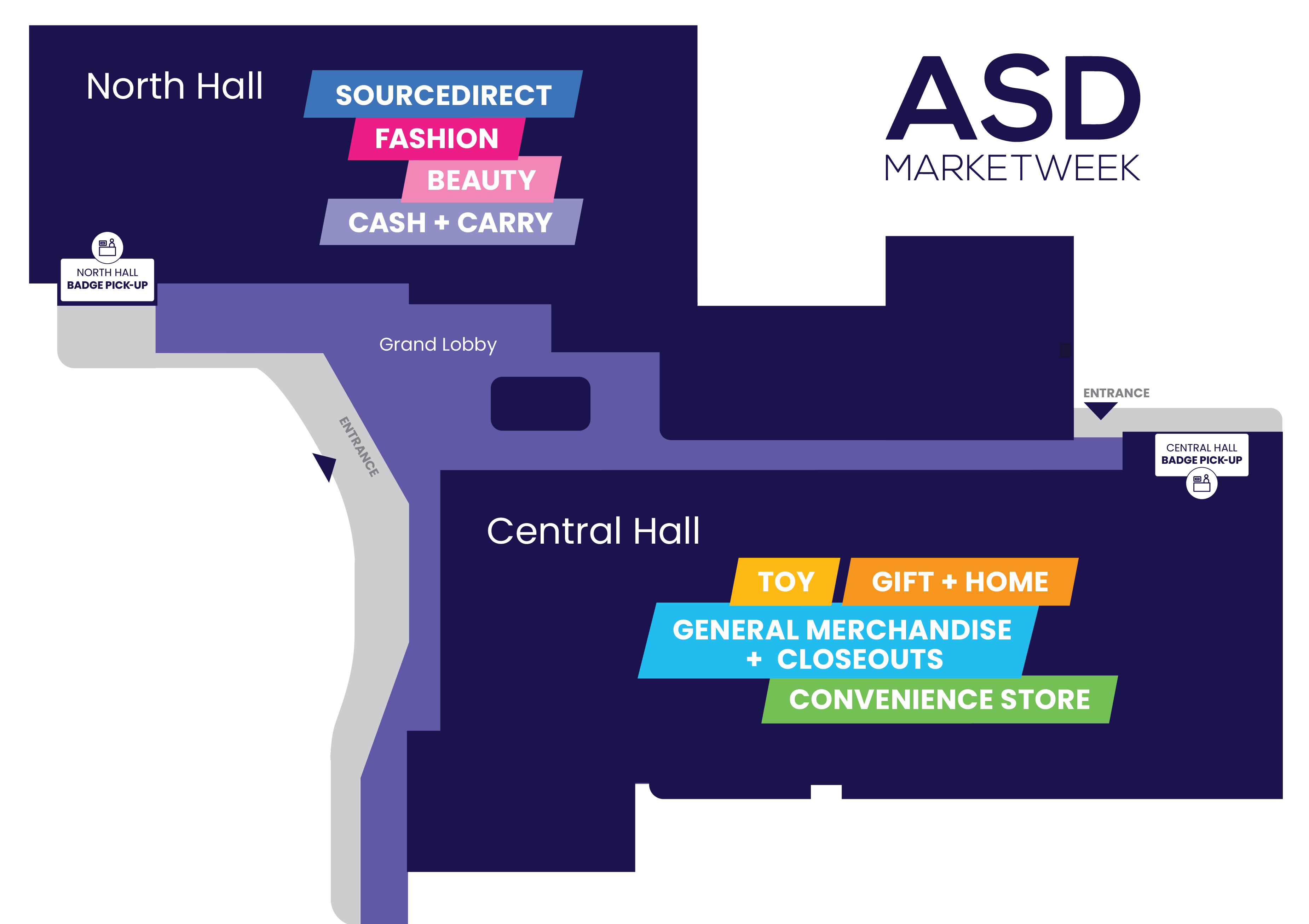 ASD Market Week Show Map 